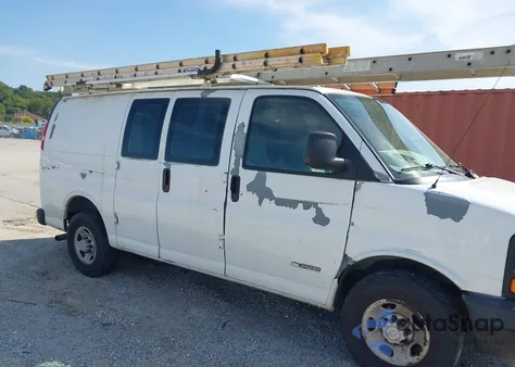 2006 Chevrolet Express Work Van from USA, damaged, VIN 1GCGG25V761239803